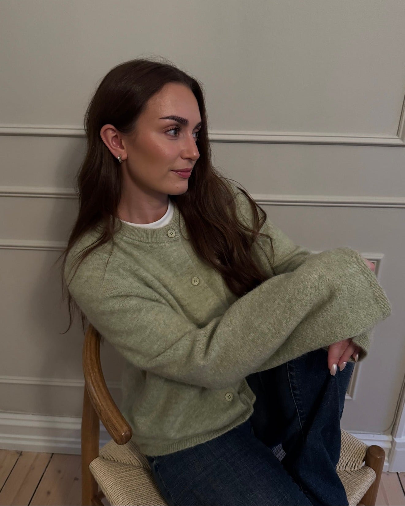 SLFLULU Knit Cardigan - Lint